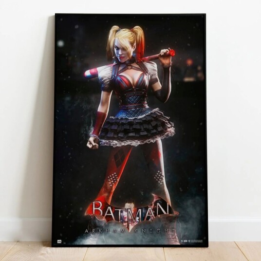 Batman Arkham Knight Plakat Harley Quinn - 91,5 x 61 cm Batman Arkham Knight Plakat Harley Quinn - 91,5 x 61 cm