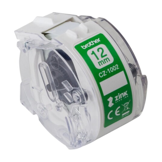 Brother CZ-1002 - continuous labels - 1 roll(s) - Roll (1.2 cm x 5 m) Brother CZ-1002 - continuous labels - 1 roll(s) - Roll (1.2 cm x 5 m)