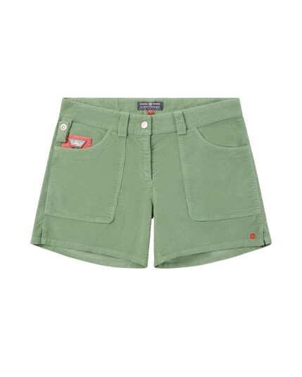 Amundsen 5Incher Concord G.Dyed Shorts Womens Willow Green