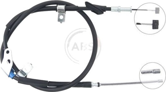 A.B.S. K17582 Tautrekk, håndbremse