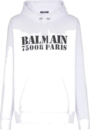 Balmain Herre Gensere & Hettegensere Hvit 2XL,