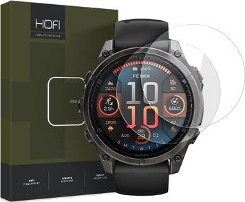 Garmin Fenix 8 Hofi Premium Pro+ Beskyttelsesglass - 47mm - 2 Stk. - Klar