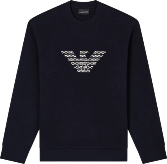 Emporio Armani Herre Gensere & Hettegensere Blå S,
