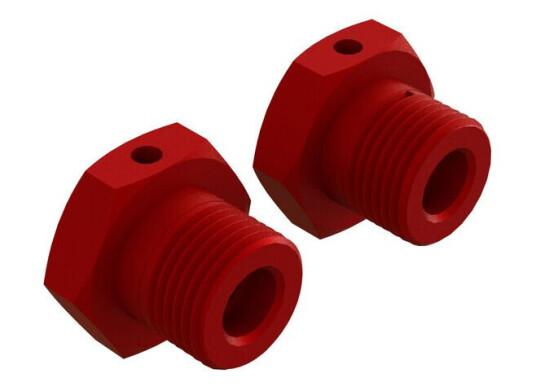 Arrma 310904 Aluminum Wheel 17mm Hex Red 2