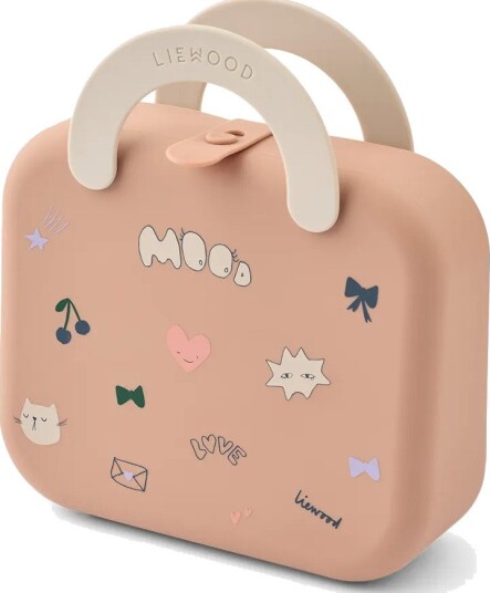 Liewood Elara Foldable Lunchbox Pink ONE SIZE