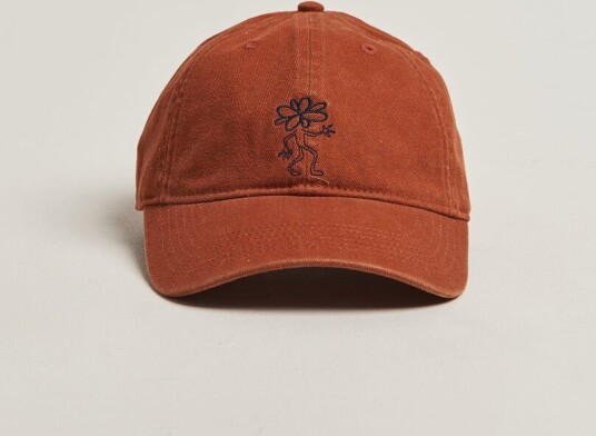 Forét Tree Washed Herringbone Cap Brown Forét Tree Washed Herringbone Cap Brown