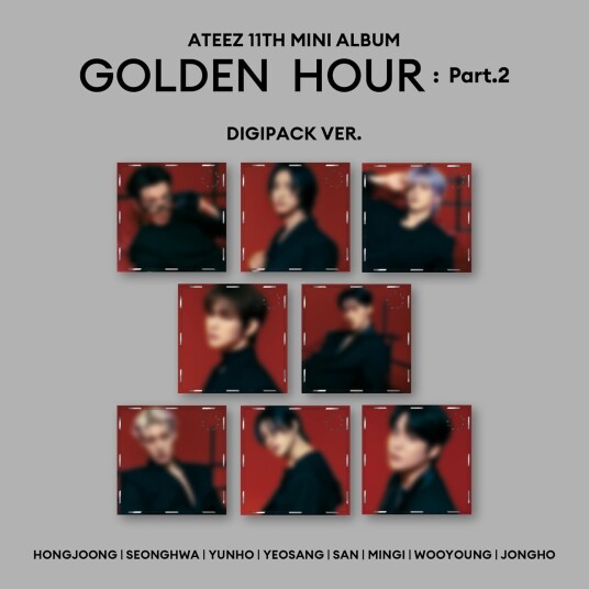 Ateez Golden Hour: Part. 2 Random Cover CD Ateez Golden Hour: Part. 2 Random Cover CD