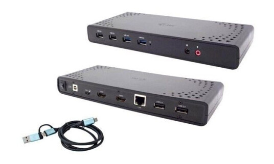 I-Tec - docking station - USB-C / USB4 / Thunderbolt 3 / Thunderbolt 4 - HDMI - GigE