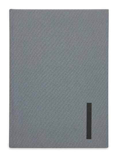 Design Letters Personlig Tekstil Notatbok Grey One Size