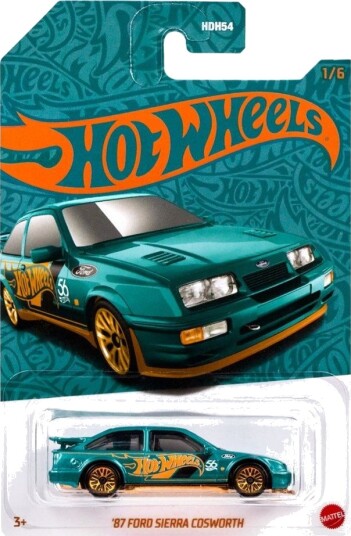 Hot Wheels Lekebil 1:64 Fra 3  År HVX04