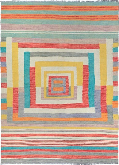 Orientalsk Teppe   Kelim Hand Woven   151 x 202 cm Størrelse: 151 x 202 cm