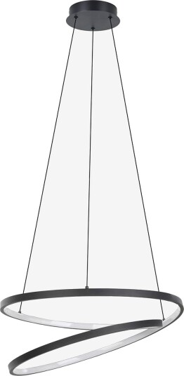 EGLO Pendellampe Ruotale 700 mm svart Svart Takpendler