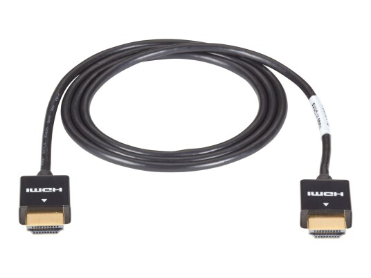 BLACK BOX SlimLine High-Speed - HDMI-kabel - 5 m BLACK BOX SlimLine High-Speed - HDMI-kabel - 5 m