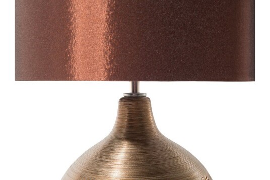Yakima Bordlampe 28 cm Brun