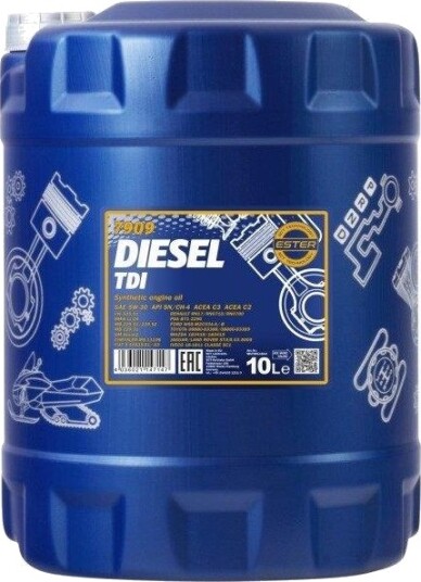 Bilmotorolje Mannol Diesel Tdi 5W 30 10 L