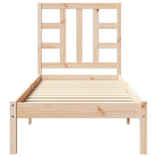 vidaXL Sengeramme heltre 75x190 cm 8720287041078