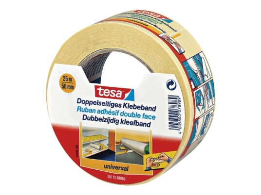 Tesa Dobbelsidig Tape 50 Mm X 25 M Tesa Dobbelsidig Tape 50 Mm X 25 M