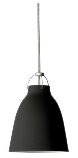 Fritz Hansen Caravaggio Taklampe P1 Matt Sort