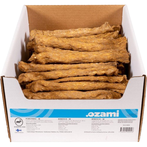 Ozami Rengjøringspinner for Hund Medium 20 cm - Sunt Hundesnack