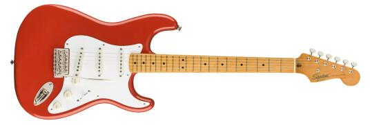 Squier Classic Vibe '50s Stratocaster Fiesta Red, Mn Squier Classic Vibe '50s Stratocaster Fiesta Red, Mn
