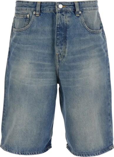 Won Hundred Herre Shorts Blå W34,
