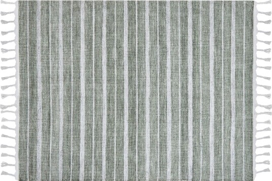 Bademli Ryeteppe 140x200 cm - Grønn