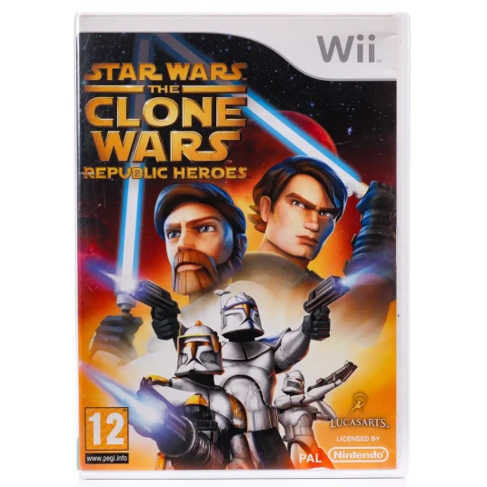 Nintendo Wii: Star Wars The Clone Wars Republic Heroes