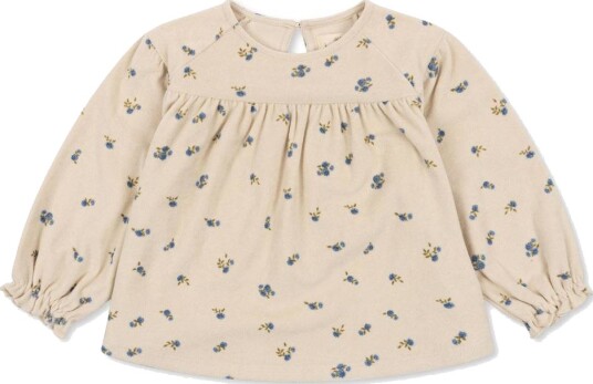 Konges Sløjd Itty Bluse Bonderose Blue (98 /3 år)