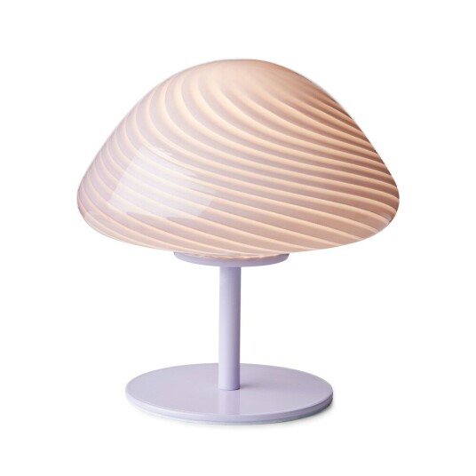 Halo Design Mini Mush Bordlampe Lyse Lilla Lampemesteren Halo Design Mini Mush Bordlampe Lyse Lilla Lampemesteren