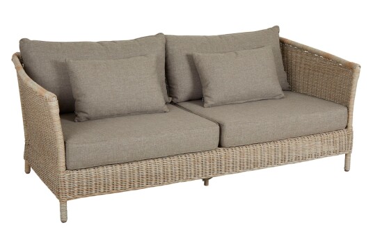 Brafab Aster 3-seter sofa Beige med pute Beige Brafab Aster 3-seter sofa Beige med pute Beige