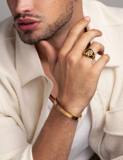 Nialaya Ring - Gold - 62 x 62