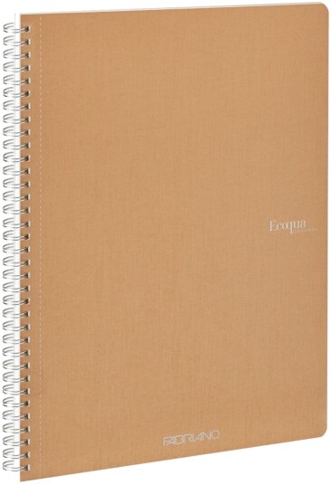 Fabriano Notatbok EcoQua Original Spiral A4 Linjert Brun Fabriano Notatbok EcoQua Original Spiral A4 Linjert Brun