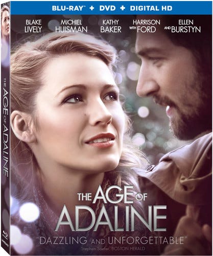 Age Of Adaline Bluray Age Of Adaline Bluray