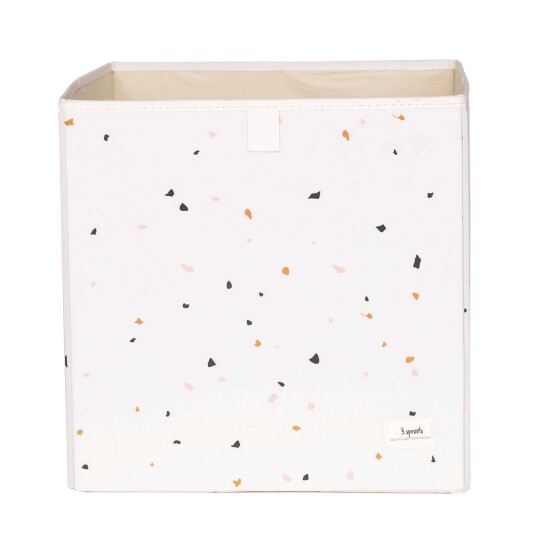 3 Sprouts Storage Box Terrazzo/Cream