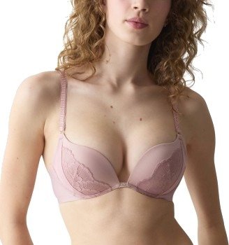 Triumph BH Love In Lace Wired Push Up Bra Lysrosa C 70 Dame