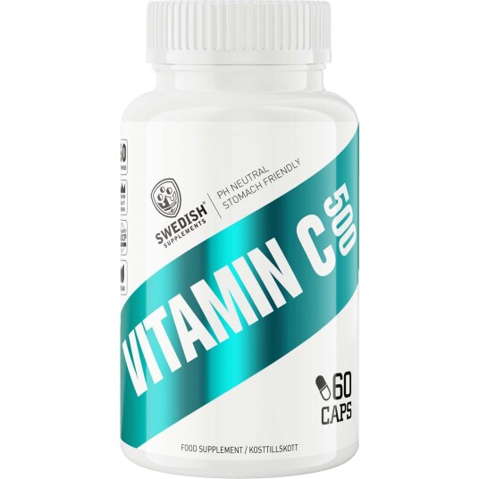 Swedish Supplements Vitamin C 500 60 stk