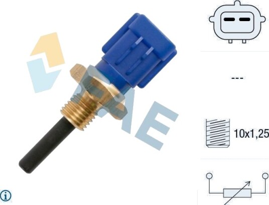 FAE 33176 Sensor, innsugningsluft temperatur FAE 33176 Sensor, innsugningsluft temperatur
