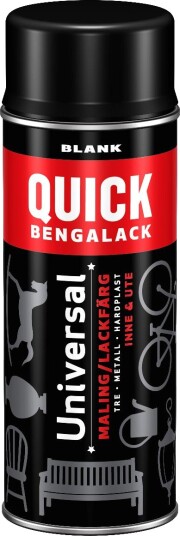 Quick bengalack spray sort blank Quick bengalack spray sort blank