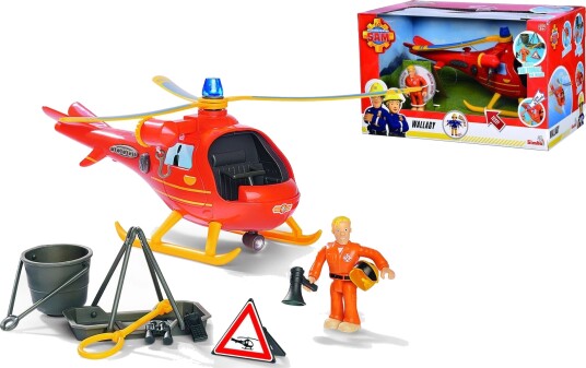 Fireman Sam Helicopter Wallaby incl. Figure Fireman Sam Helicopter Wallaby incl. Figure