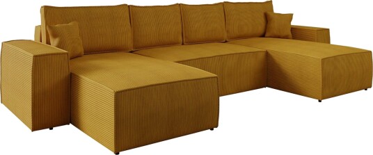 Knocklong 4 sits Hörnbäddsoffa Yellow