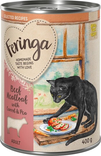 Feringa Våtfôr Selected Recipes Kjøttpudding Med Gulrot Og Erter 24 X 400 G