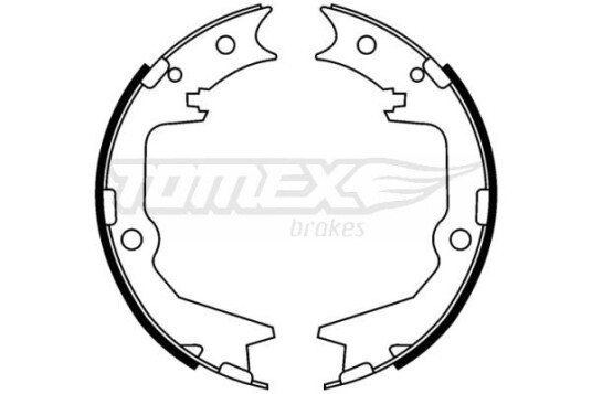 Bremsesko sett TOMEX Brakes TX 22 39