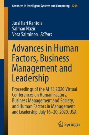Advances in Human Factors Business Management and Leadership