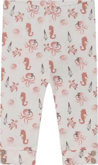 Minymo Leggings Aop Cream 86