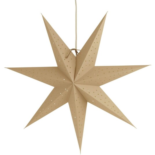 Watt & Veke Stella 60 Julestjerne Beige