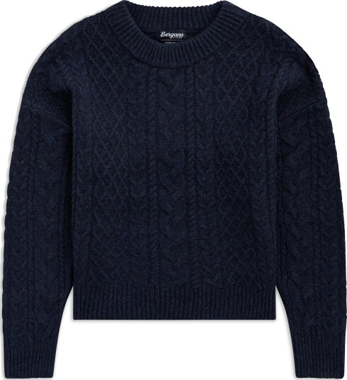 Bergans Lofoten Knitted Wool Jumper Men Blå M