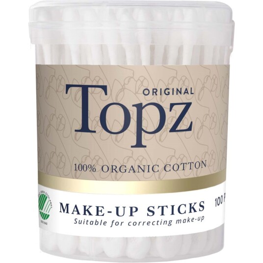 Topz Premium Make Up Sticks 100 stk Topz Premium Make Up Sticks 100 stk
