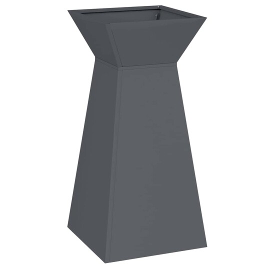  Planteholder Antrasitt Plast 35 x 35 x 73 cm Dekorative Innlegg