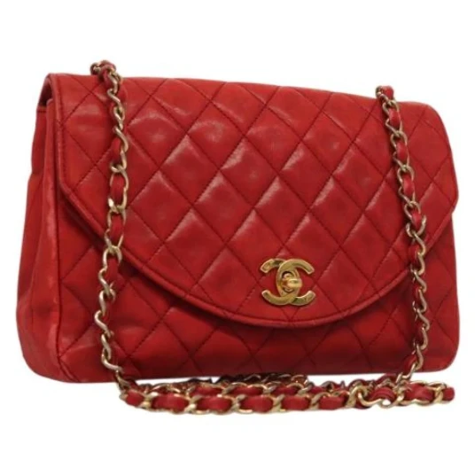 Chanel Vintage Dame Rød