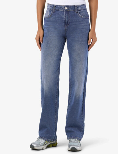 NOISY MAY Nmyolanda Nw Wide Jeans Az308Mb Fwd Noos - Blue - 25 x 32